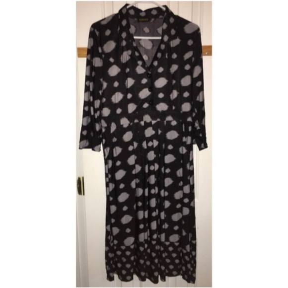 Reborn Collared Long Sleeve Dress - Picture 8 of 8